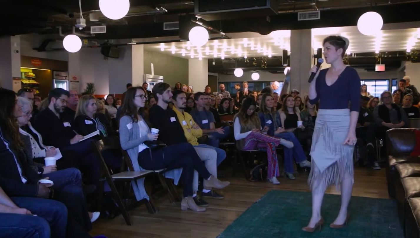 Melanie Wild Creative Mornings Talk